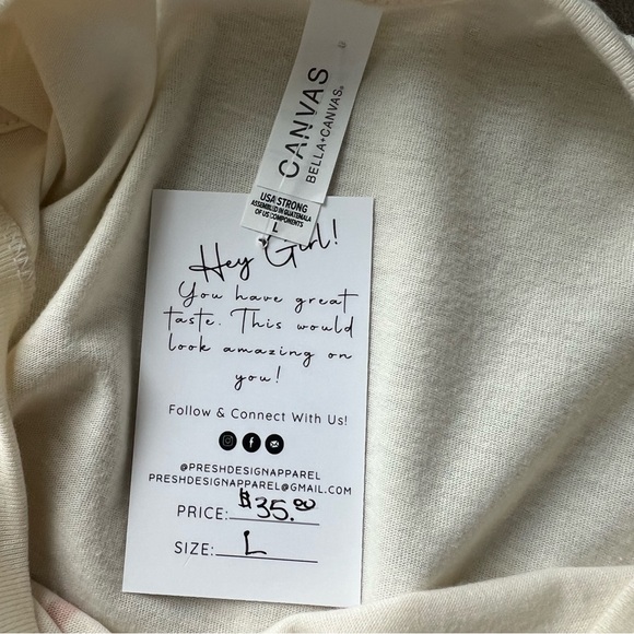 “Manifest That Shit” Women’s T-Shirt - Size L - Picture 3 of 5